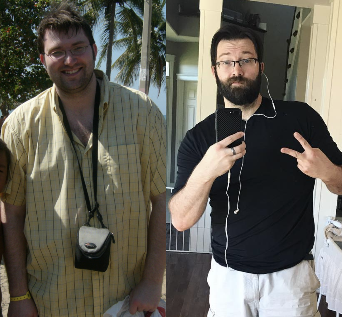 Brad Pineau before and after